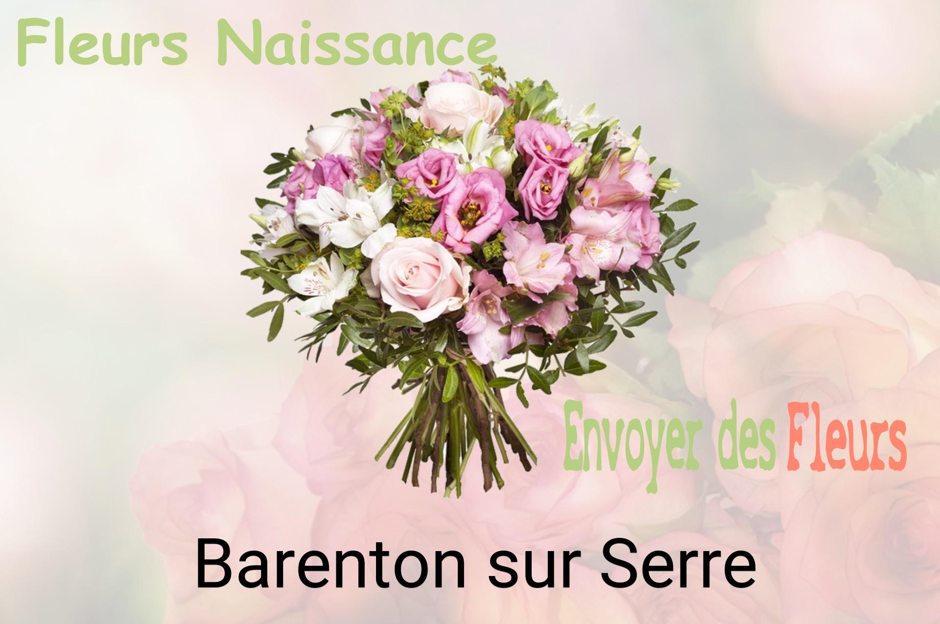 Bouquet de fleurs de naissance livré à Barenton-sur-Serre